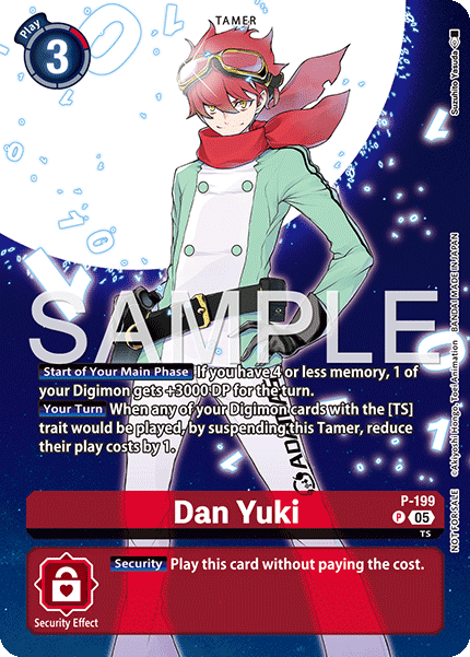 Dan Yuki Card Front