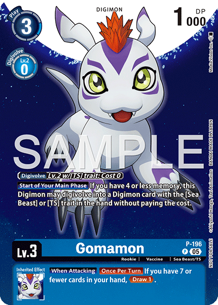 Gomamon Frente