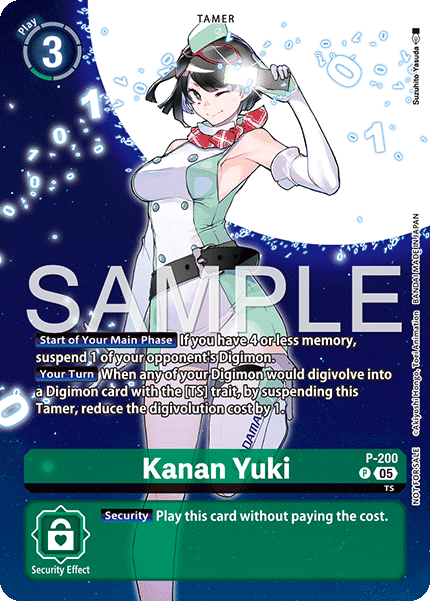 Kanan Yuki Card Front