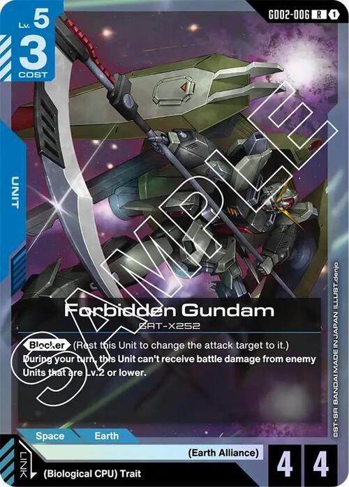Forbidden Gundam Frente