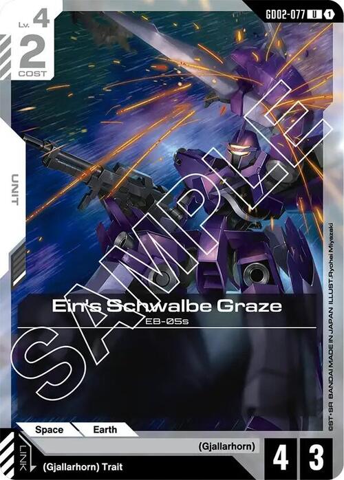 Ein's Schwalbe Graze Card Front