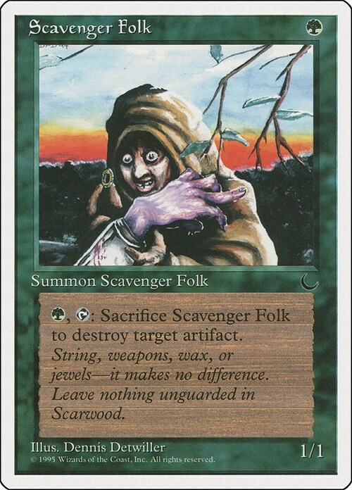 Scavenger Folk Card Front