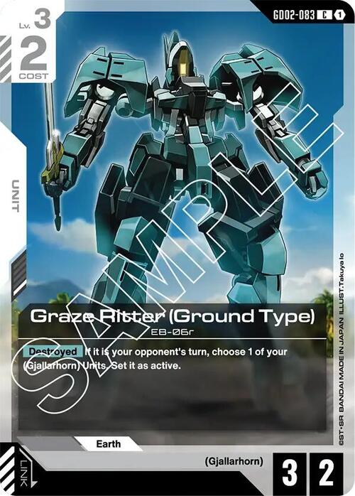 Graze Ritter (Ground Type) Card Front