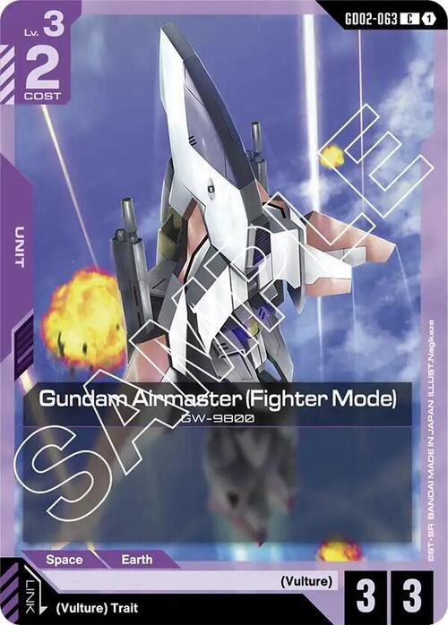 Gundam Airmaster Card Front