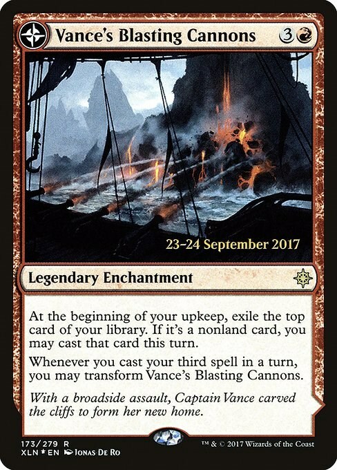 Vance's Blasting Cannons // Spitfire Bastion Card Front