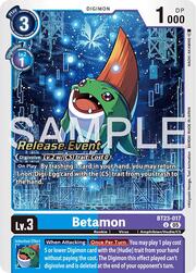 Betamon · Pre-Release Stamped BT23-017