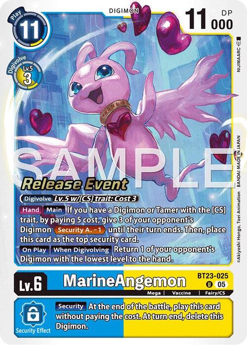 MarineAngemon Card Front