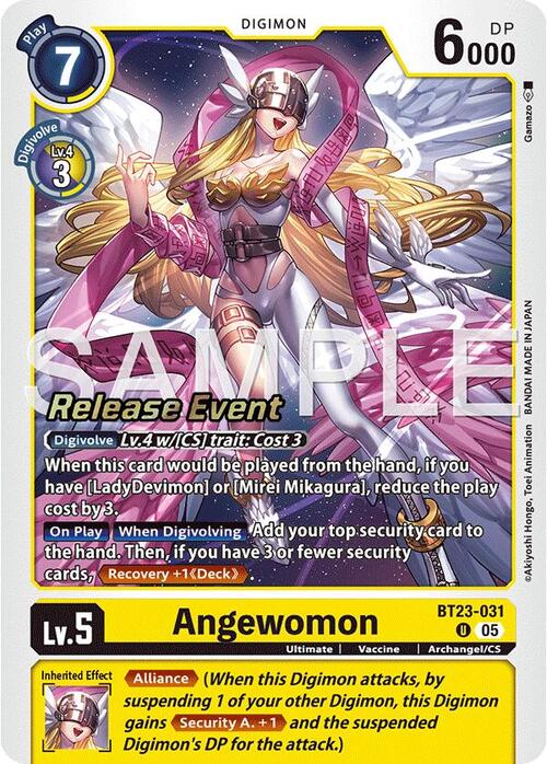 Angewomon Card Front