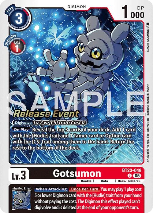 Gotsumon Card Front