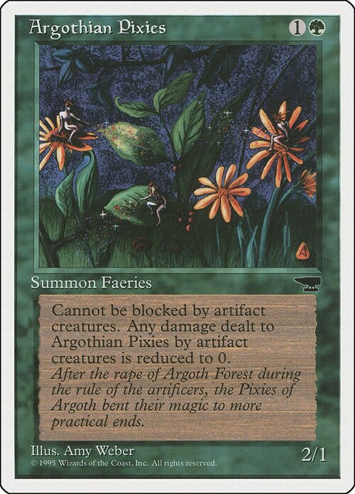 Argothian Pixies Card Front