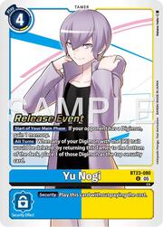 Yu Nogi · Pre-Release Stamped BT23-080
