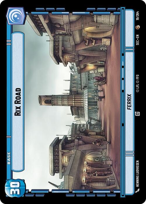 Rix Road // Spy Card Front