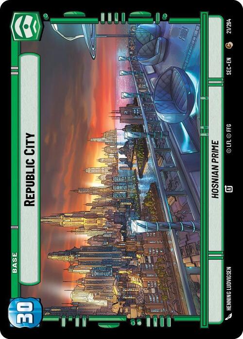 Republic City // Spy Card Front