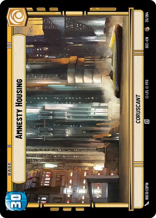 Amnesty Housing // Spy Card Front