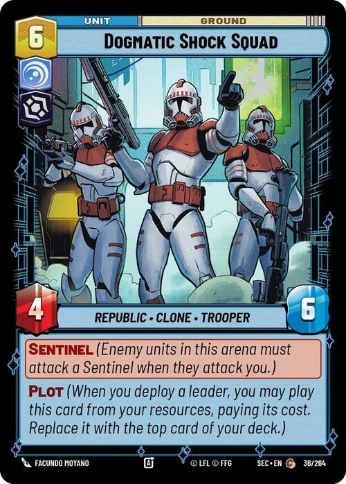 Dogmatic Shock Squad Card Front