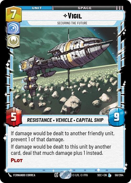 Vigil - Securing the Future Card Front