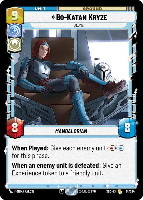 Bo-Katan Kryze - Alone Card Front