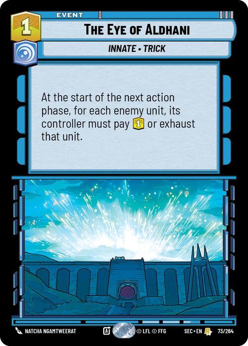 The Eye of Aldhani Card Front