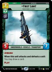 First Light, Minacciosa Eleganza