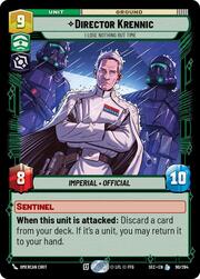 Director Krennic, No pierdo nada más que tiempo