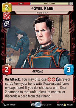 Imperial Occupier Card Front