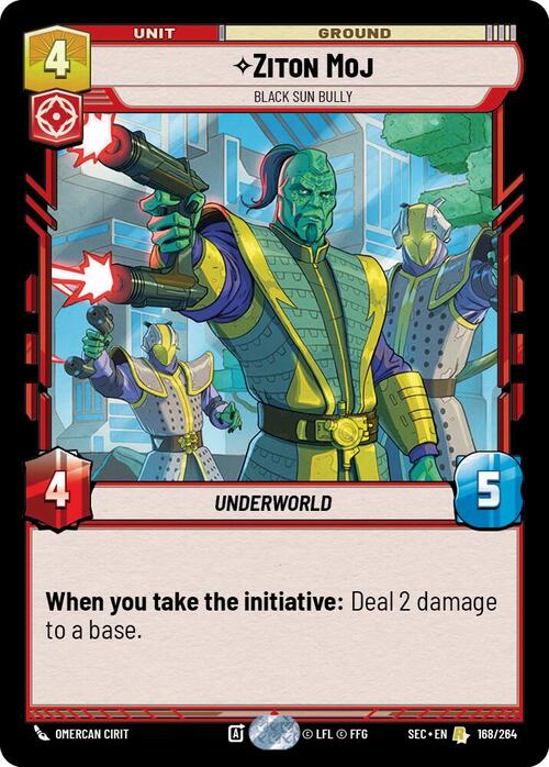 Ziton Moj - Black Sun Bully Card Front