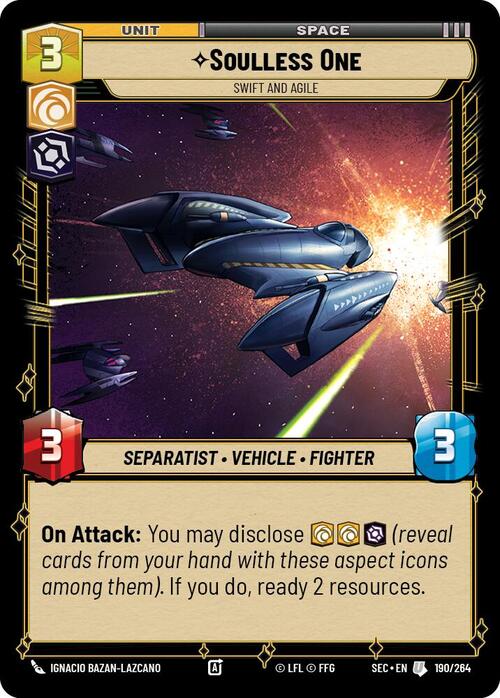 Soulless One - Swift and Agile Card Front