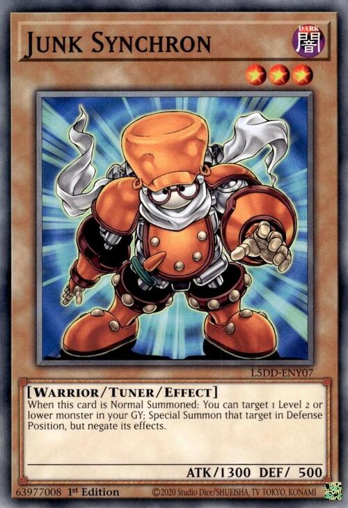 Junk Synchron Card Front
