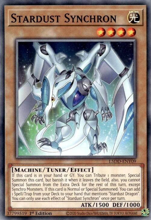 Stardust Synchron Card Front