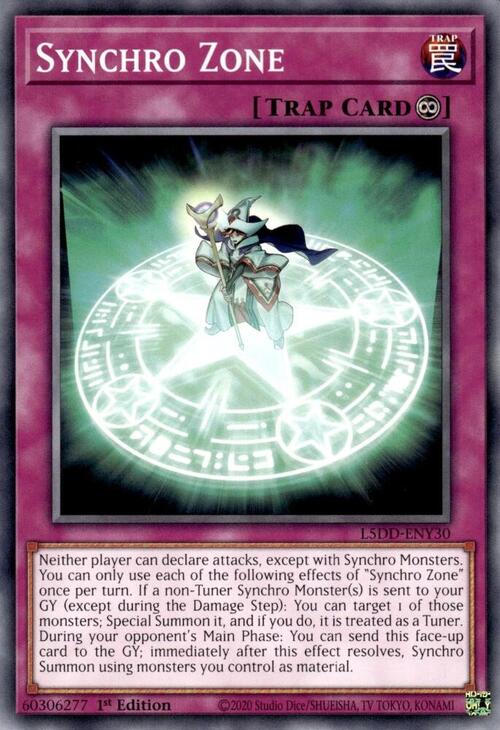 Synchro Zone Card Front