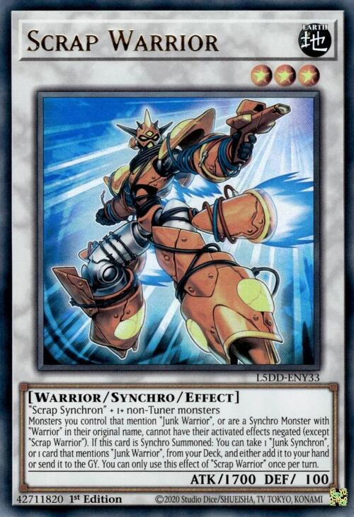 Scrap Warrior Card Front
