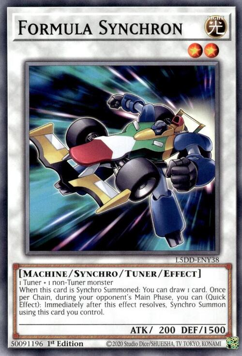 Formula Synchron Card Front