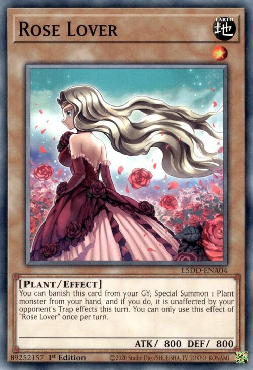 Rose Lover Card Front