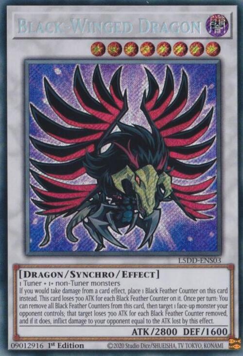 Black-Winged Dragon Card Front