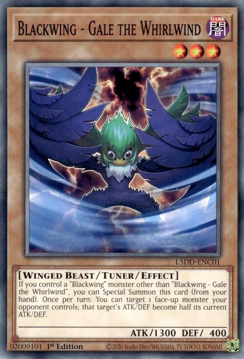 Blackwing - Gale the Whirlwind Card Front