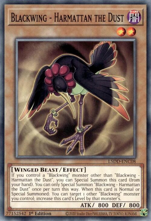 Blackwing - Harmattan the Dust Card Front