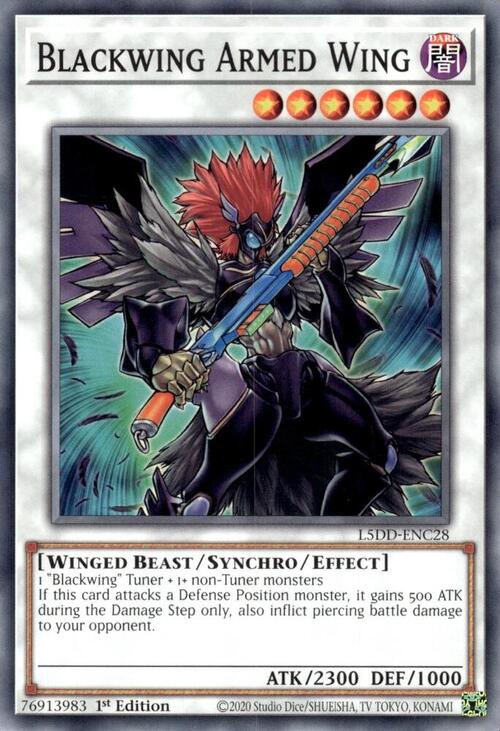Blackwing Armed Wing Card Front