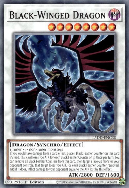 Black-Winged Dragon Card Front