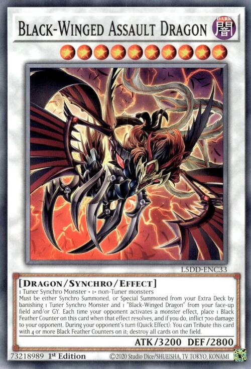 Black-Winged Assault Dragon Card Front