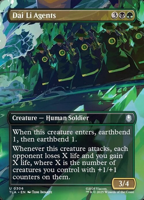 Dai Li Agents Card Front