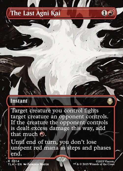 The Last Agni Kai Card Front