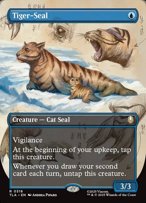 Tiger-Seal Card Front