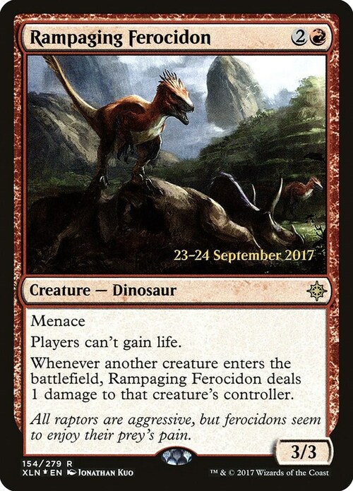 Rampaging Ferocidon Card Front