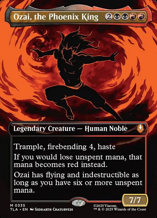 Ozai, the Phoenix King Card Front