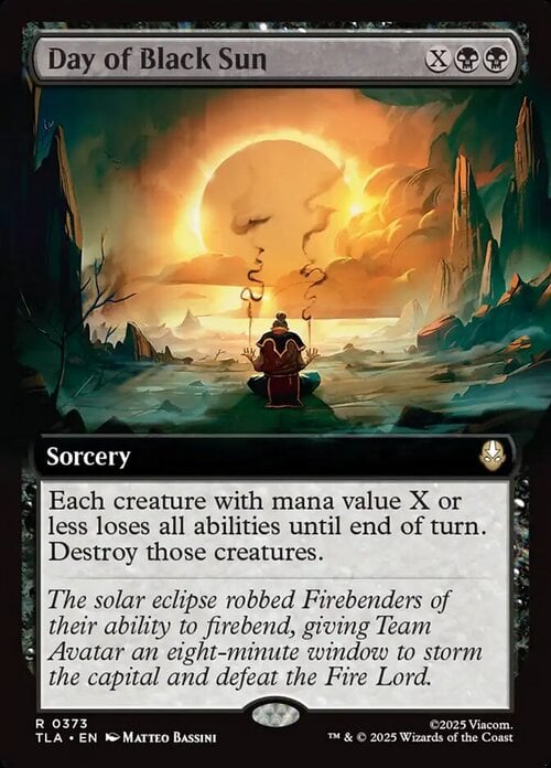Day of Black Sun Card Front