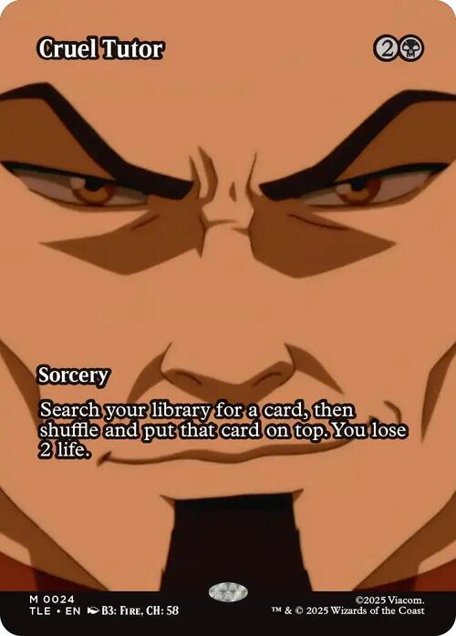 Cruel Tutor Card Front