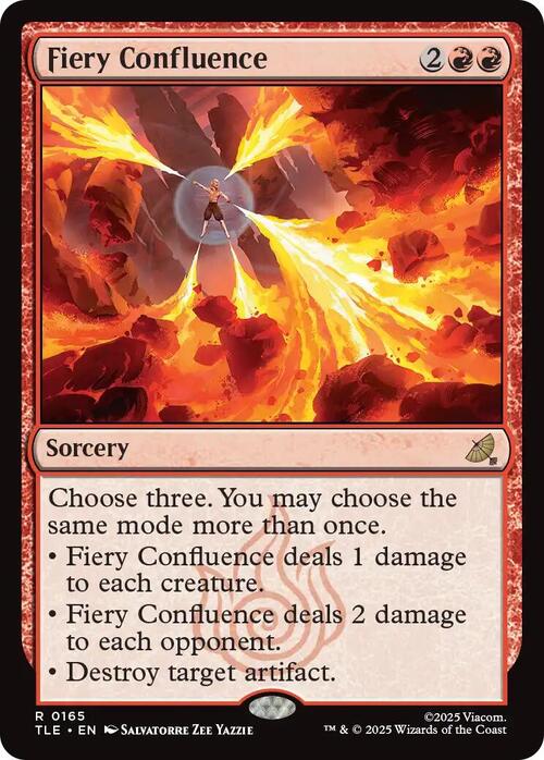 Fiery Confluence Card Front