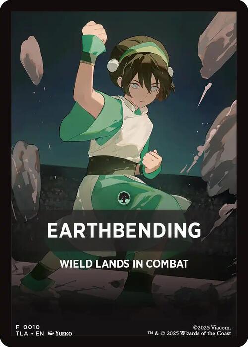 Theme Card: Earthbending Card Front