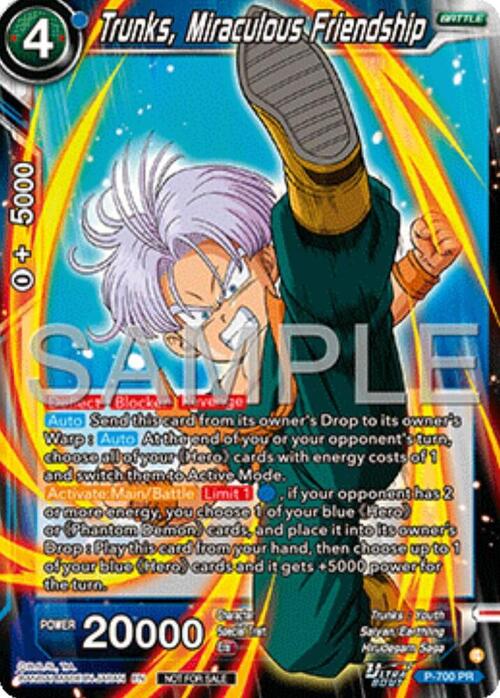 Trunks, Miraculous Friendship Card Front
