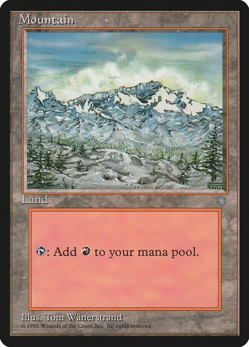 Mountain Card Front